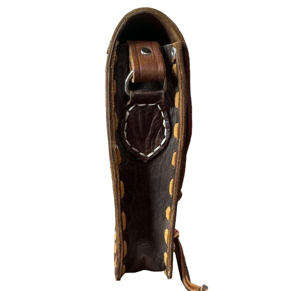 HANDCRAFTED Leather Custom Made Crossbody - Picture 8 of 11